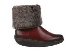 WOMEN'S MBT BELLE BURNISHED DARK BROWN MID CUT BOOTS