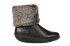 WOMEN'S MBT BELLE BLACK NAPPA MID CUT BOOTS