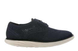 WOMEN'S BOSTON WING TIP KNIT NAVY OXFORDS