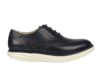 WOMEN\'S MBT BOSTON WING TIP NAVY OXFORDS