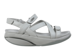 WOMEN'S MBT KIBURI LIGHT GREY DRESS SANDALS
