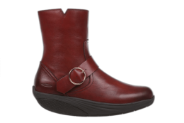 WOMEN'S MBT MAGEE BURNISHED DARK BROWN MID CUT BOOTS