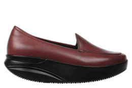 WOMEN'S MBT OXFORD LOAFER WINE