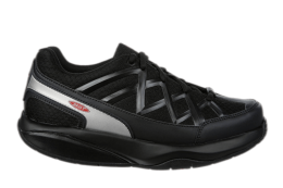 WOMEN'S MBT SPORT 3 COMFORT WIDTH BLACK WALKING SNEAKERS