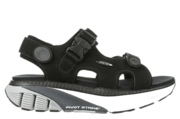 WOMEN\'S MBT MTR SANDAL BLACK