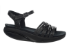 WOMEN'S MBT KAWERIA BLACK DRESS SANDALS