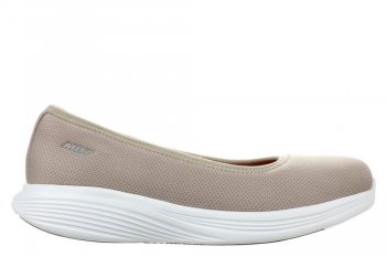 WOMEN\'S MBT HANA SHOES TAUPE