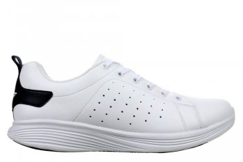WOMEN\'S MBT RAI SHOES WHITE/NAVY