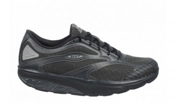 Women\'s MBT Afiya Lace Black and Silver