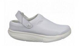 Women's MBT Time Service Clog White