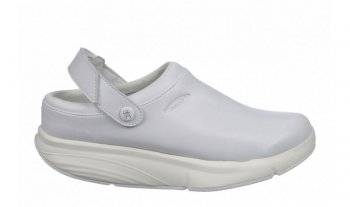 Women\'s MBT Time Service Clog White