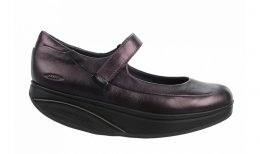 Women's MBT Sirima 5S Mary Jane Metallic Grape Wine