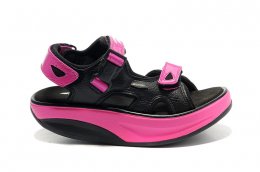 MBT KISUMU 3S SANDAL BLACK/PINK