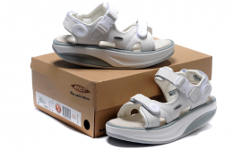 MBT KISUMU WHITE LOVERS SANDAL