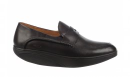 MBT Men's Asante 5 Slip On Black Coffee Nappa