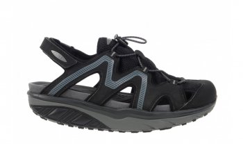 MBT Men\'s Jefar 6 Trail Sandal Black / Charcoal Grey