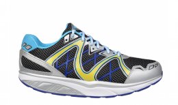 MBT Men's Simba 6 Black / Ultramarine / Blue Pop / Sunglow