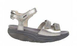 MBT Women's Hanuni 6 Double Strap Silver