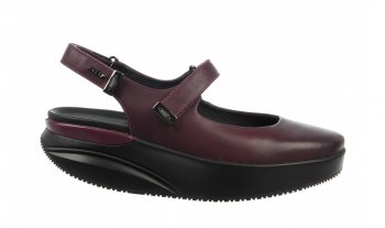 MBT Women\'s Koffi 5 Sling Back Grape Wine