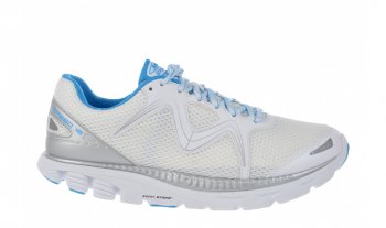 MBT Women\'s Speed 16 Lace Up White / Powder Blue / Silver