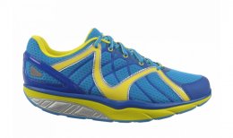 Men's MBT Jengo 5 Sport Neutral Velvet Blue, Lemon Lime