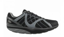 Men's MBT Jengo 5 Sport Neutral Black, Silver & Steel