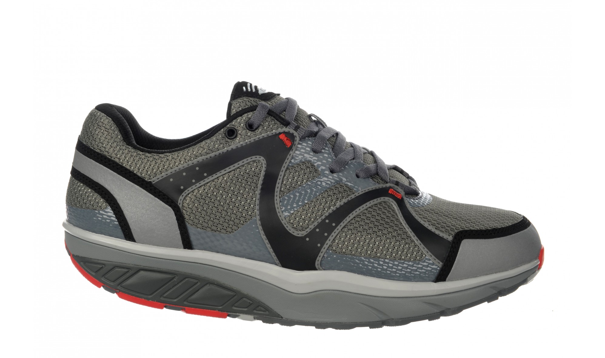 MBT Men's Sabra Trail 6 Lace Up Mountain Gray / Pigment Gray / Black