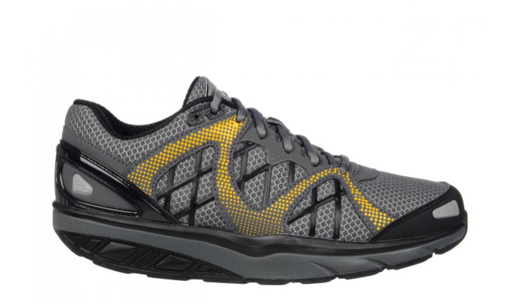 MBT Women's Afiya 6 Volcano Gray / Black / Amber