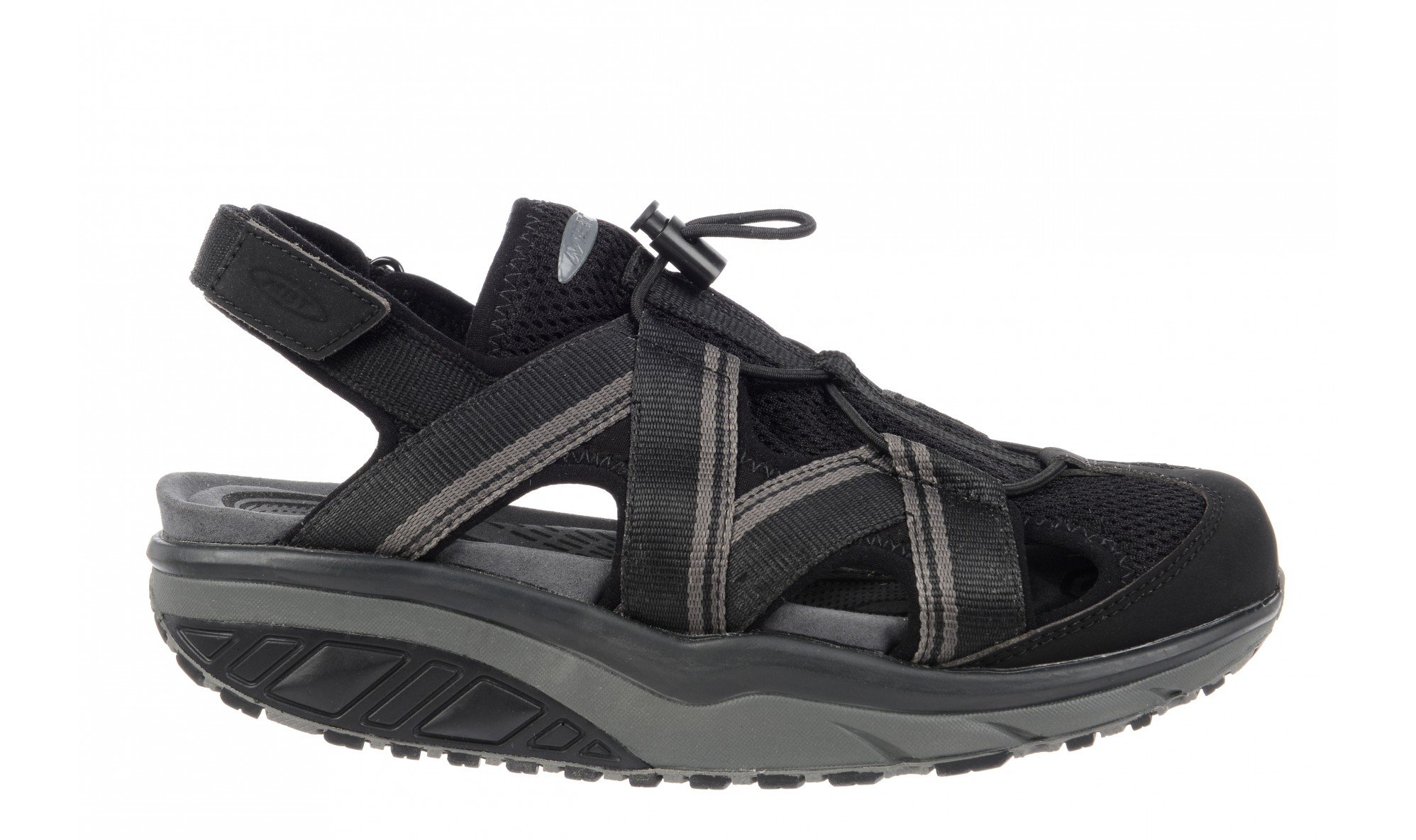 MBT Women's Jasira 6 Trail Sandal Black / Charcoal Gray