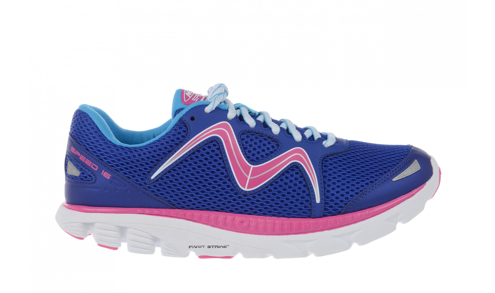 MBT Women's Speed 16 Lace Up Navy / Royal / Fuschia