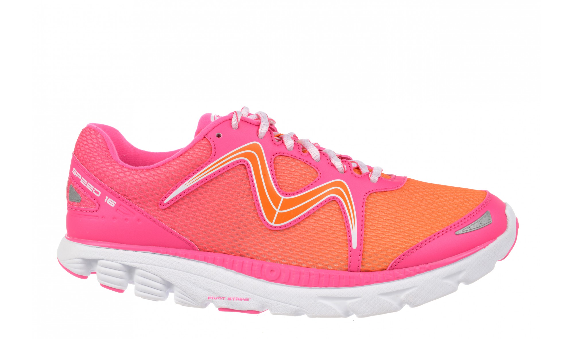 MBT Women's Speed 16 Lace Up Pink / Orange