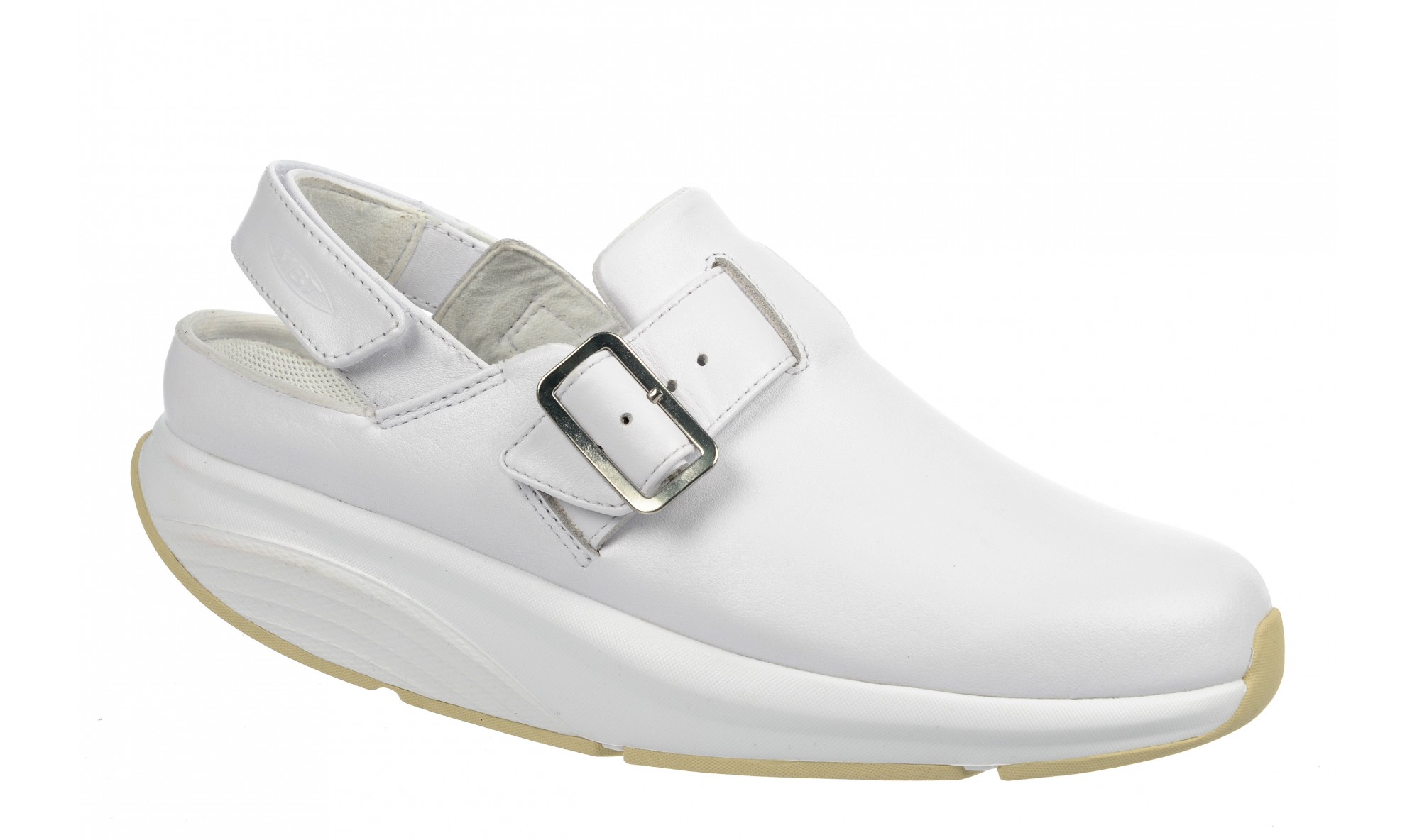 MBT Women's Time Service Clog White