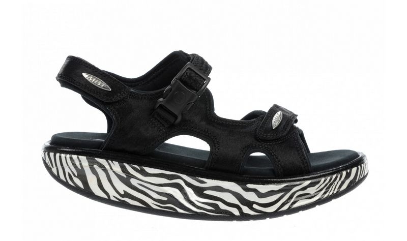 Women's MBT Kisumu 3S Black Zebra