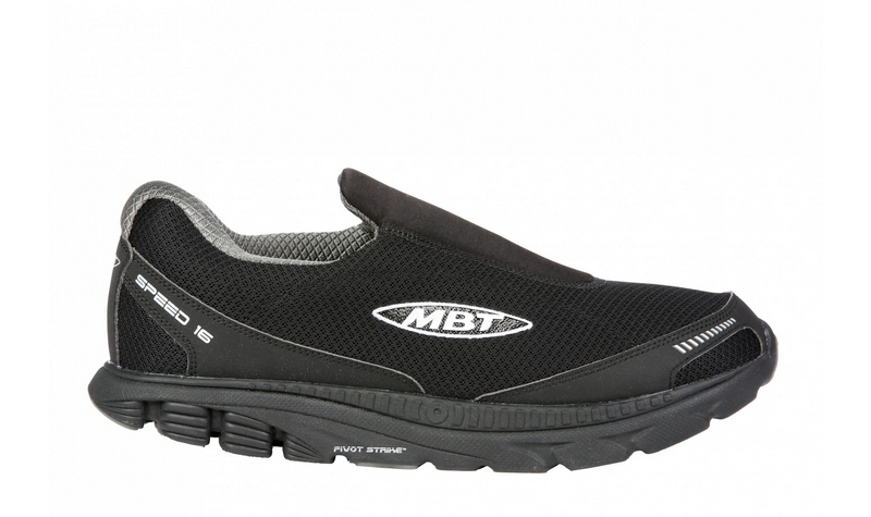 Men's MBT Speed 16 Slip On Cloud Grey / Royal